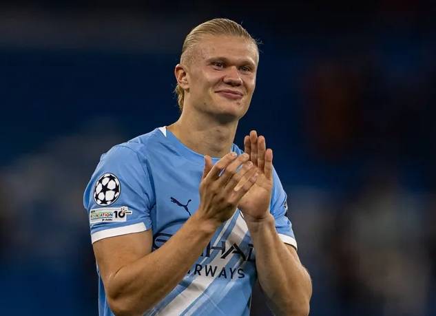 曼城战胜那不勒斯后，佩普·瓜迪奥拉支持埃尔林·哈兰德打破克里斯蒂亚诺·罗纳尔多的欧冠纪录